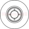 BENDIX 561061B Brake Disc